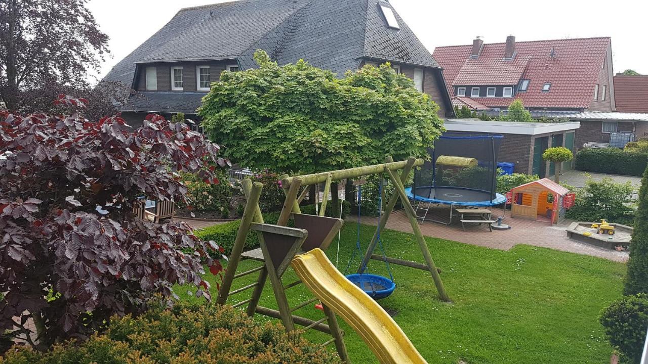 Hausnordlicht Fewo 2 Dornum Esterno foto